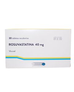 ROSUVASTATINA 40 MG X 30 TABS